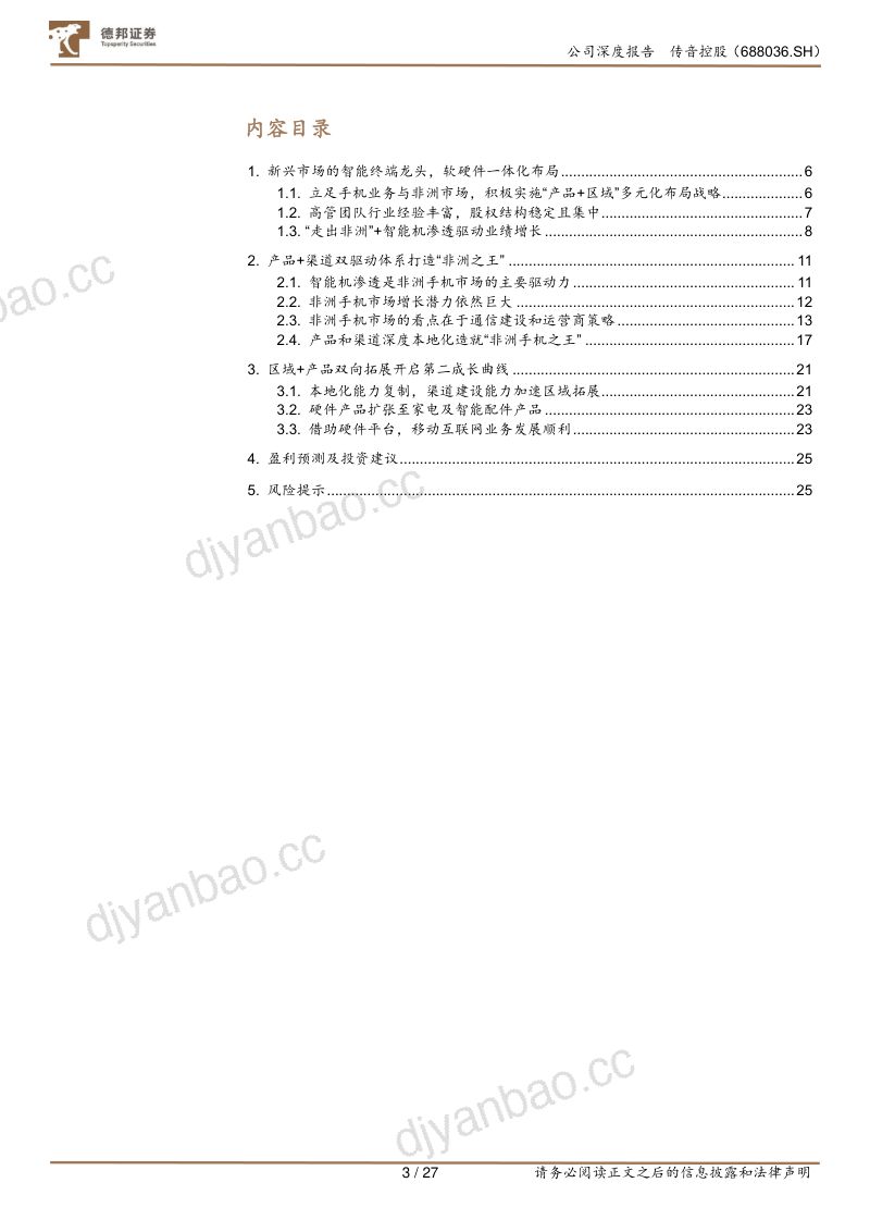 【德邦证券】“非洲手机之王”，新兴市场再启程 第3页