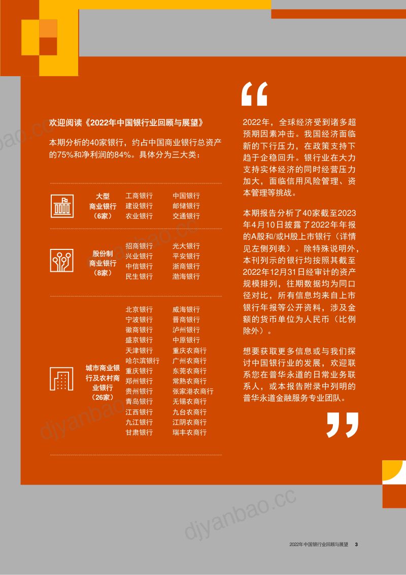 36-【普华永道】2022年中国银行业回顾与展望 第3页