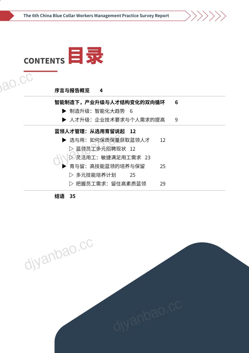 【智享会】第六届中国工厂蓝领员工管理研究报告 第3页