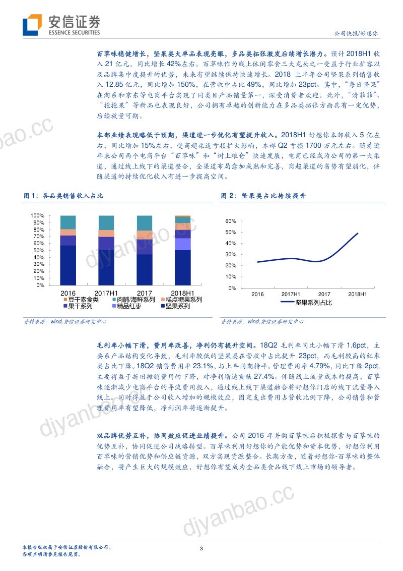 【安信证券】百草味稳健增长,双品牌协同促发展 第3页