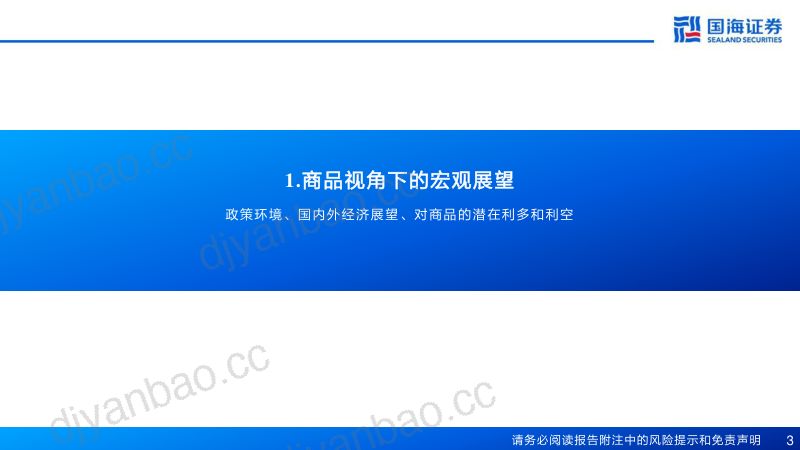 【国海证券】钢铁：2023年大宗商品机会展望 第3页
