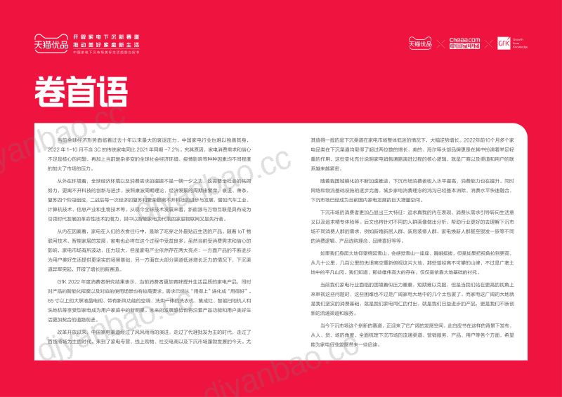【天猫优品&中国家电网&GfK】中国家电下沉市场美好生活趋势白皮书 第3页