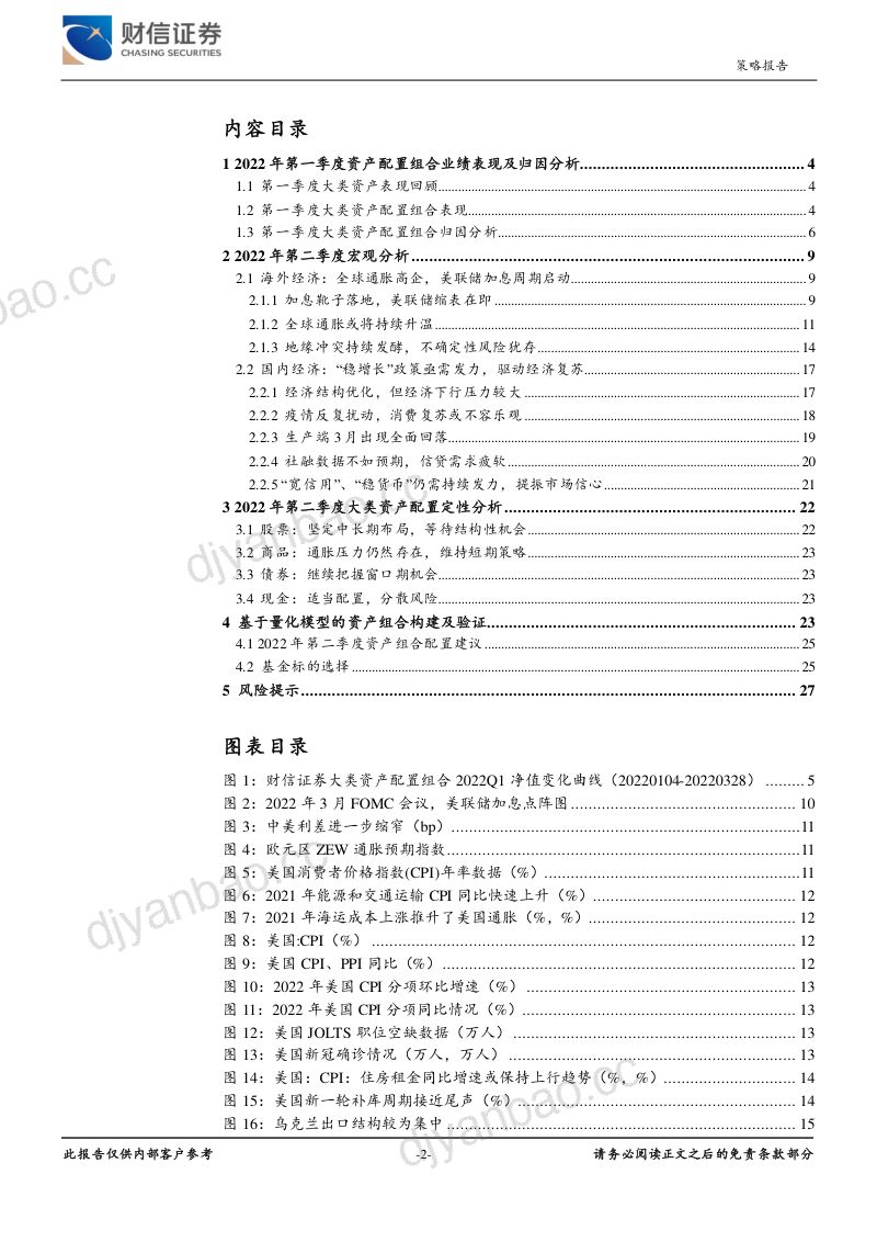 【财信证券】2022年第二季度大类资产配置报告 第2页