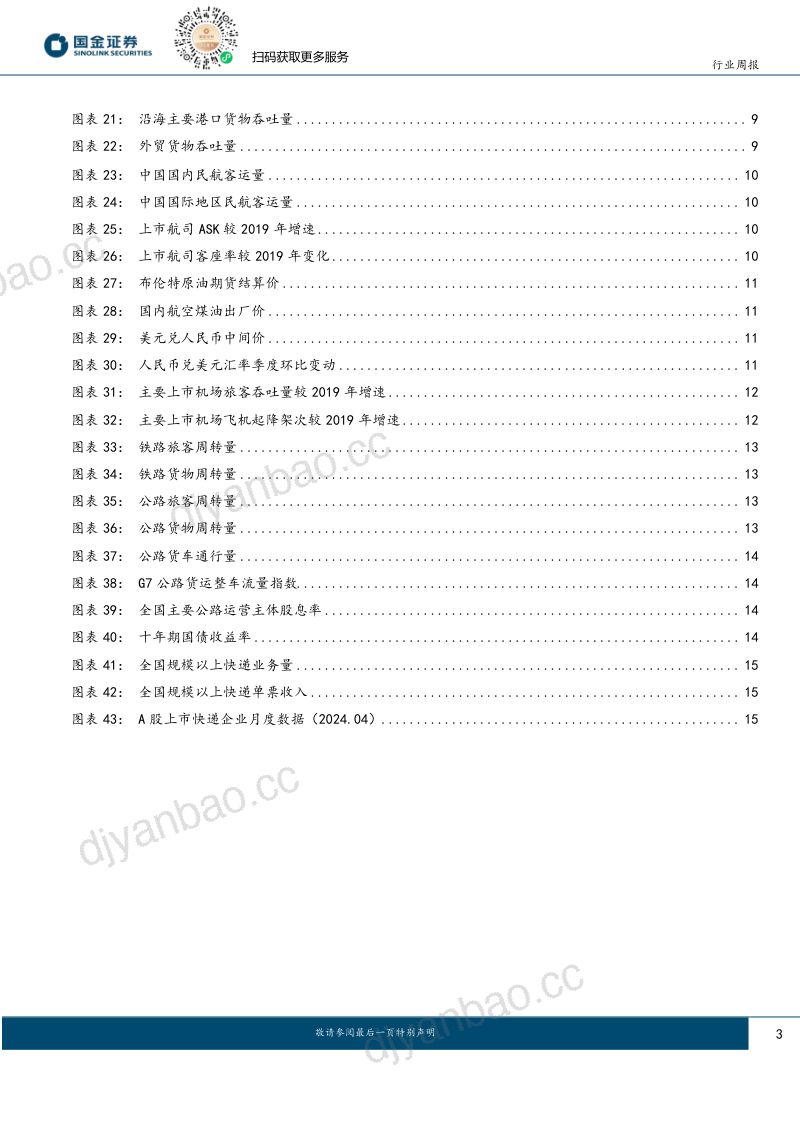 【国金证券】预计5月快递业务量同比+24%,支持老旧船舶报废更新 第3页