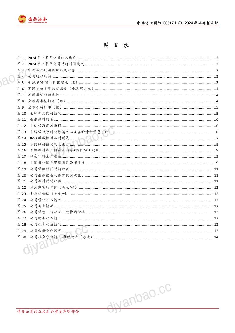 【西南证券】船舶涂料量价齐升,业绩新高维持100%派息 第3页