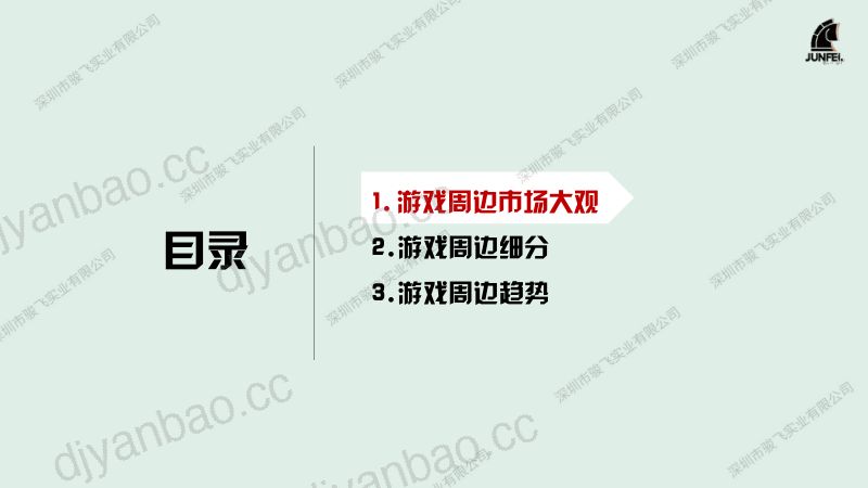 【骏飞】4月游戏衍生品周边趋势报告 第3页