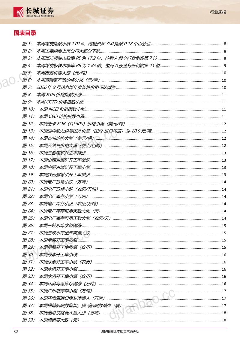 20260914-长城证券-煤炭行业报告:煤炭再配置机会千元煤价下供给矛盾仍显 第3页