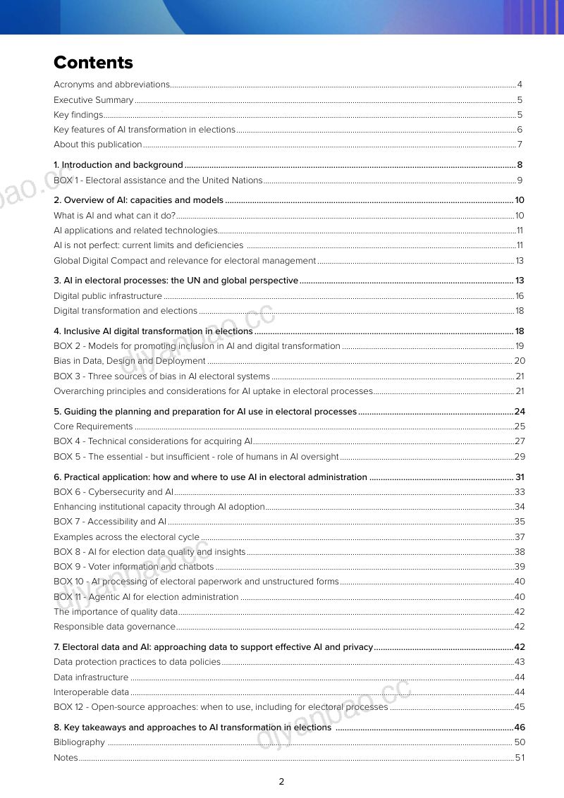 DPPA & UNDP:2026从愿景到落地:人工智能在选举管理中的应用研究报告(英文版) 第3页
