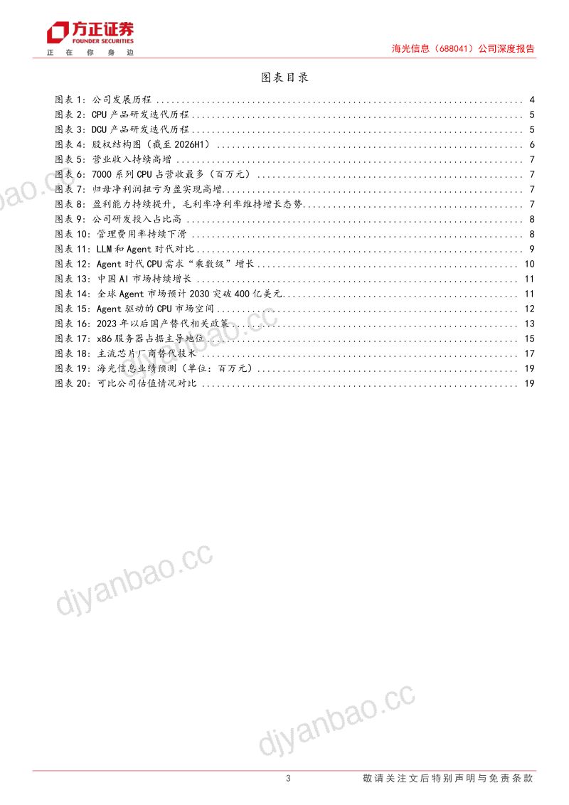 【方正证券】海光信息（688041）-Agent时代CPU战略地位提升DCU协同CPU共驱发展-260921 第3页
