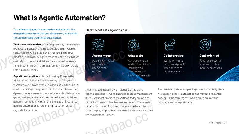 SS&C Blue Prism:2026迈向智能体之路:从 RPA 到 AI 智能体白皮书(英文版) 第3页