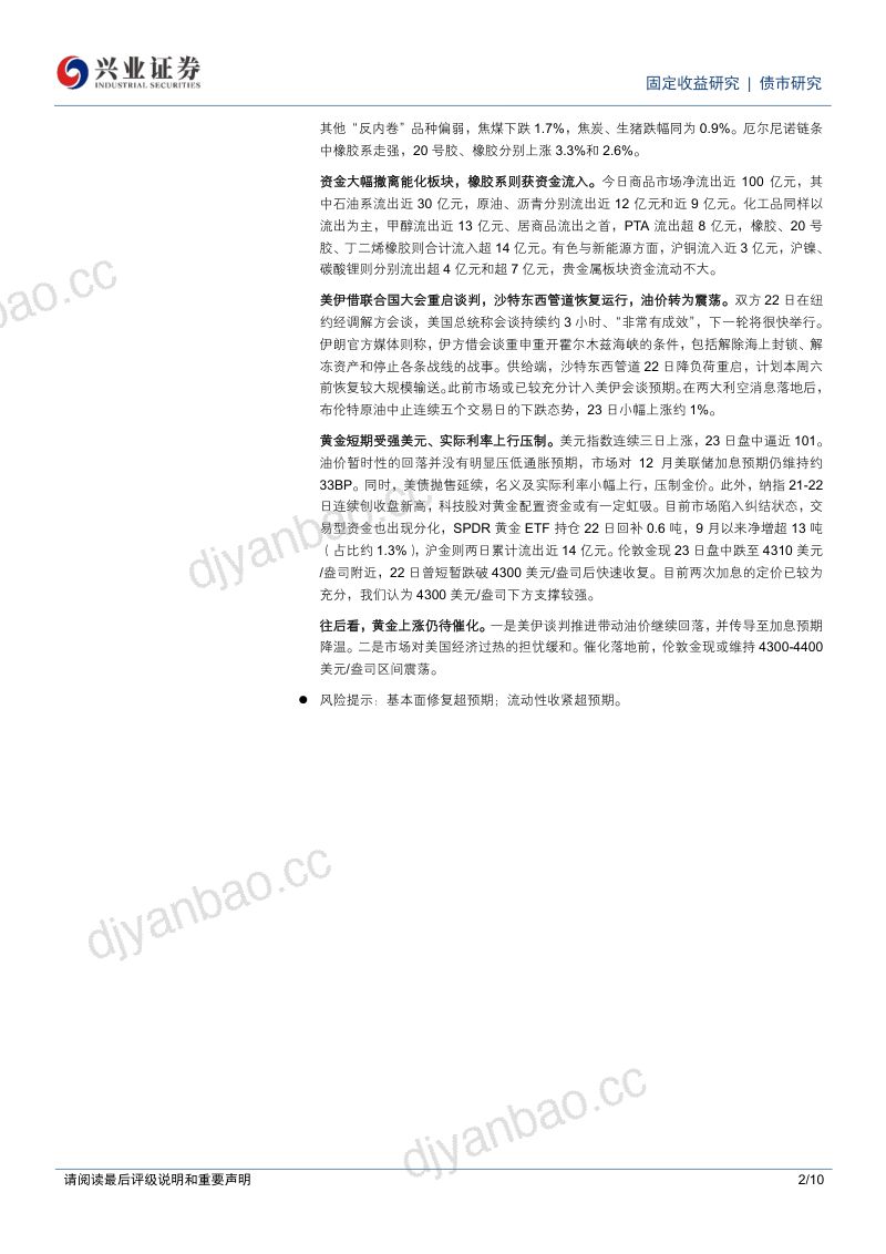 【兴业证券】债市研究:又见冲高回落-260924 第2页
