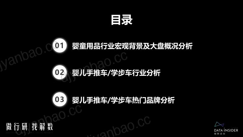 解数咨询婴儿手推车学步车行业调研报告 第2页