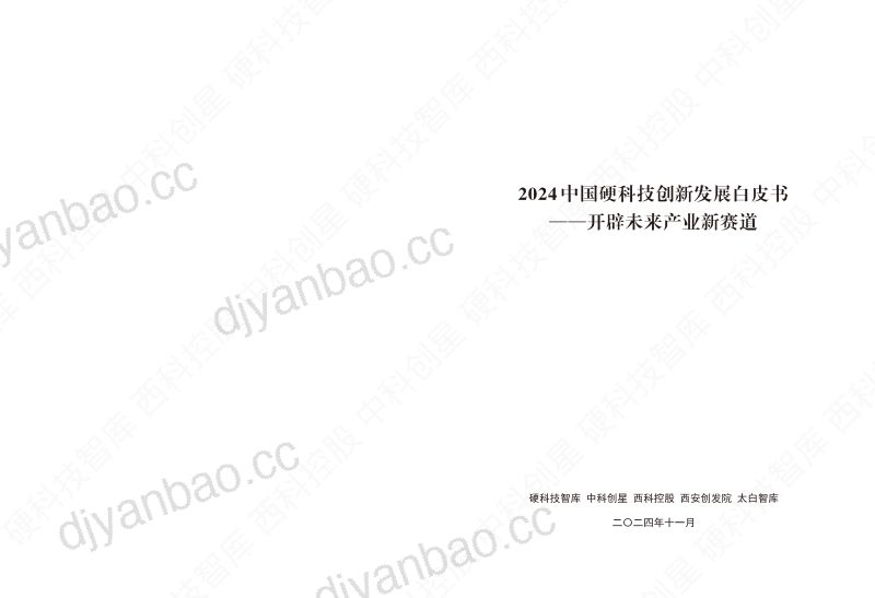 硬科技智库&中科创新:2024中国硬科技创新发展白皮书——开辟未来产业新赛道(70页) 第2页