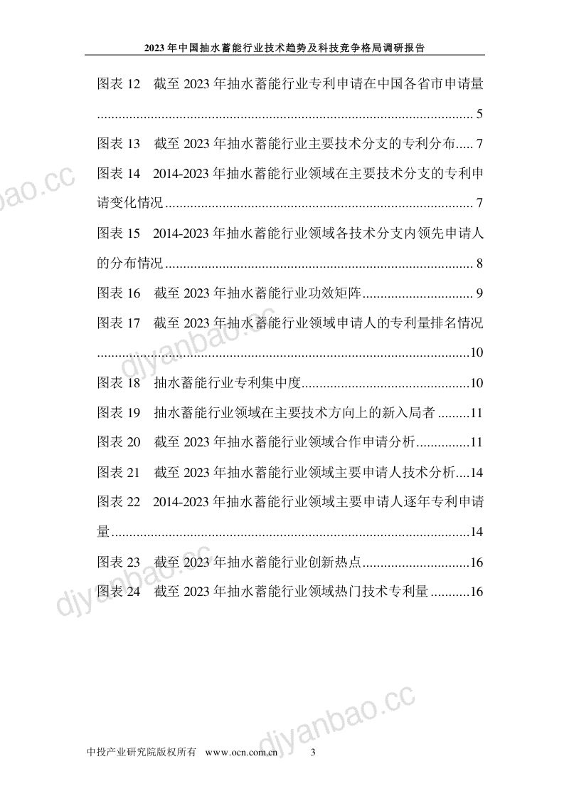 2023年中国抽水蓄能行业技术趋势及科技竞争格局调研报告 第3页