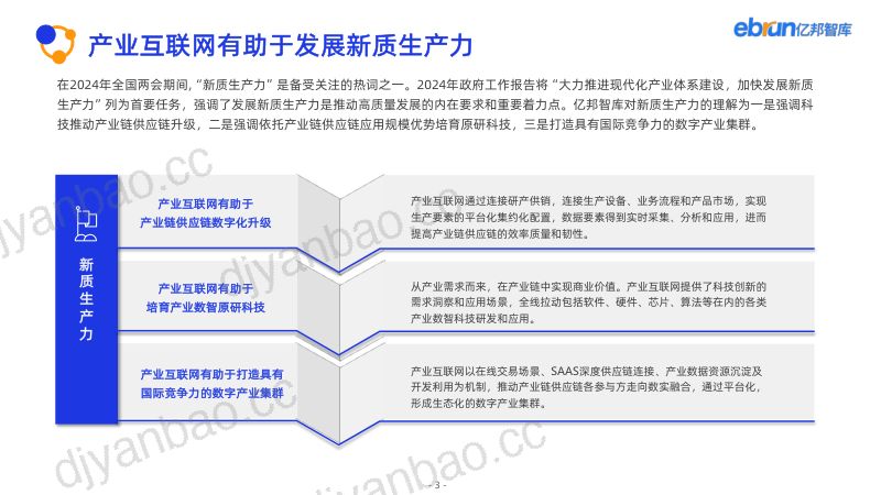 亿邦智库:2024产业互联网发展报告(72页) 第3页