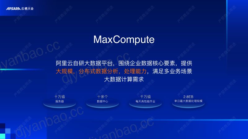 MaxCompute架构升级及开放性解读 第2页