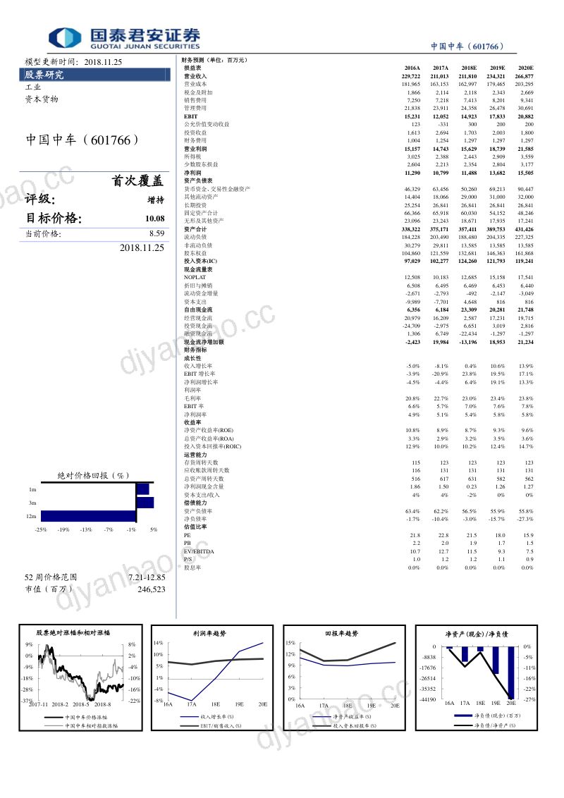 中国中车-首次覆盖铁路市场景气度回升列车开往春天- 第2页