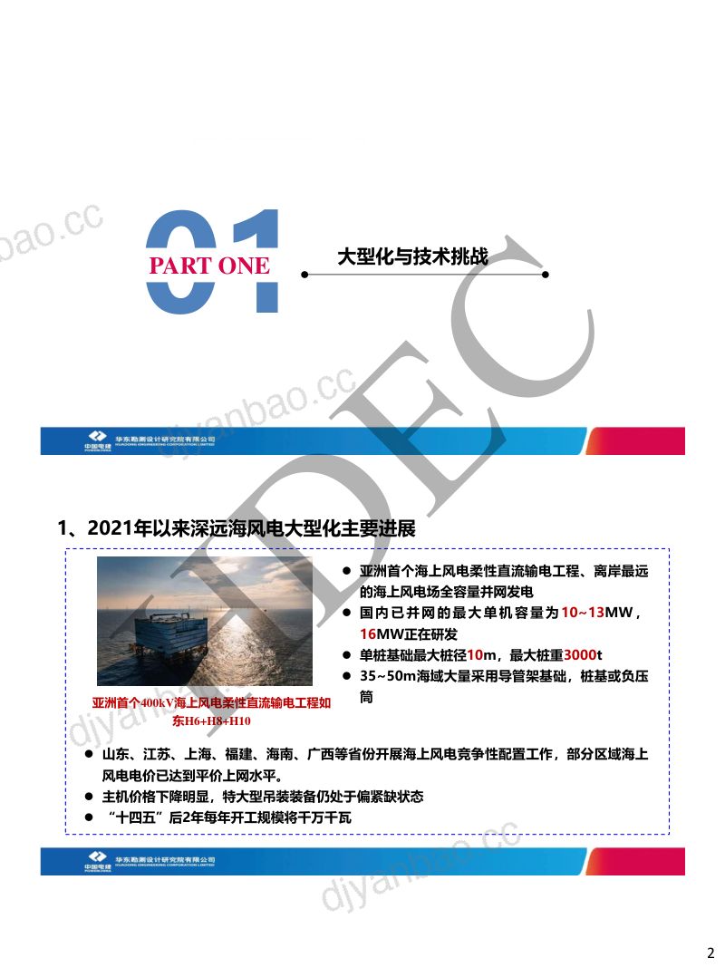 2海上风电市场造价水平及项目经济性测算 第2页