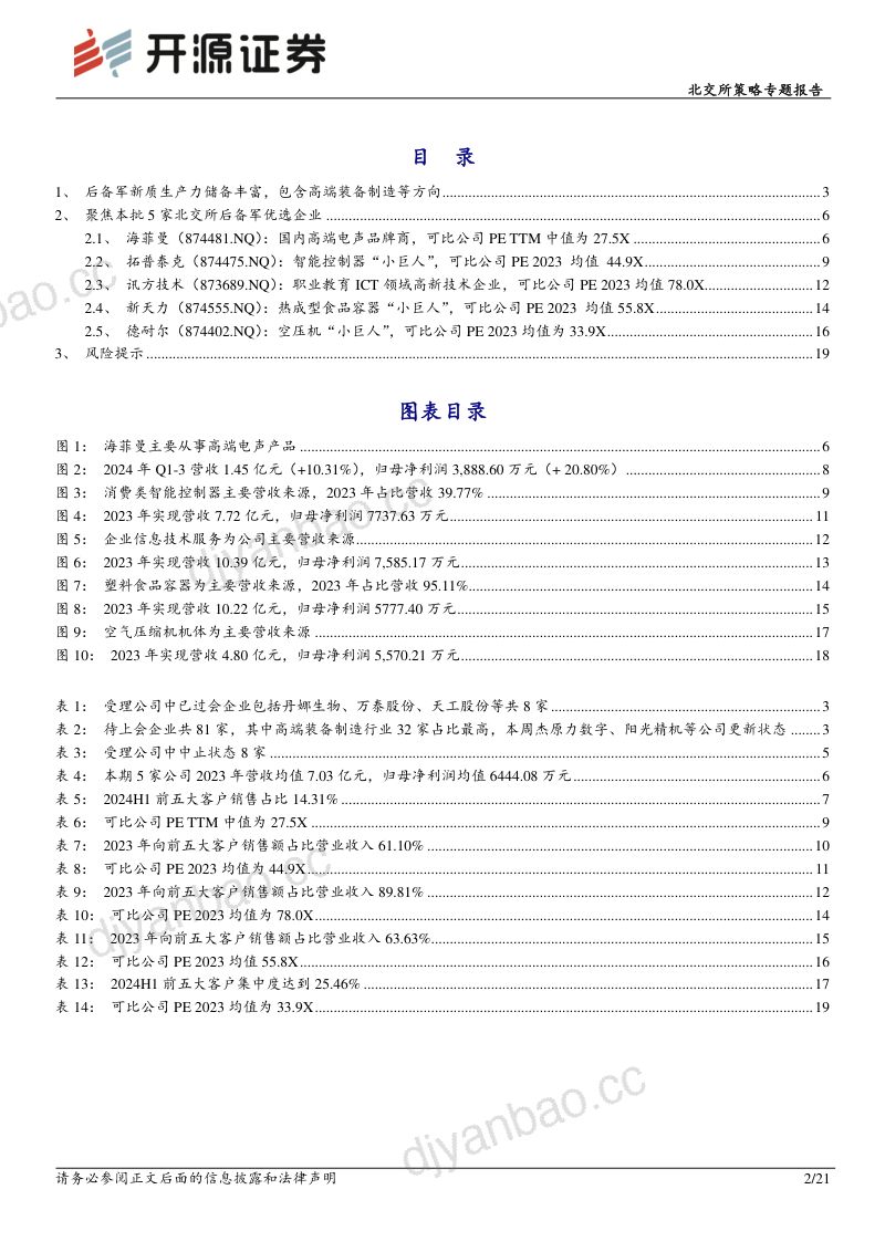 20250218-开源证券-北交所策略专题报告北交所新质生产力后备军筛选系列十六关注海菲曼拓普泰克等 第2页