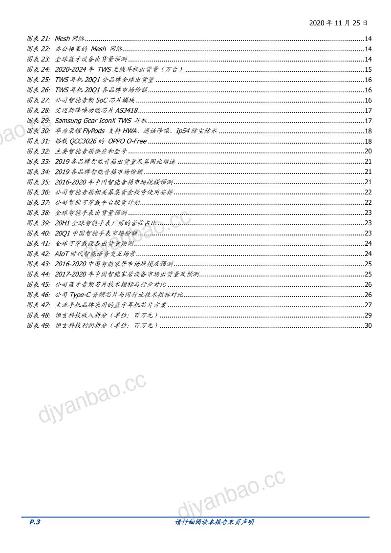 公司研究2020年恒玄科技企业加大研发智能音箱深度研究报告 第2页