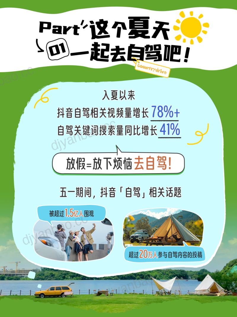 抖音:2024抖音夏日自驾灵感指南(17页) 第3页