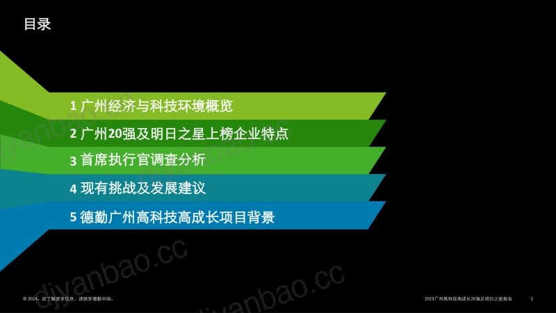 德勤自主创新数智赋能-2023广州高科技高成长20强及明日之星报告 第2页