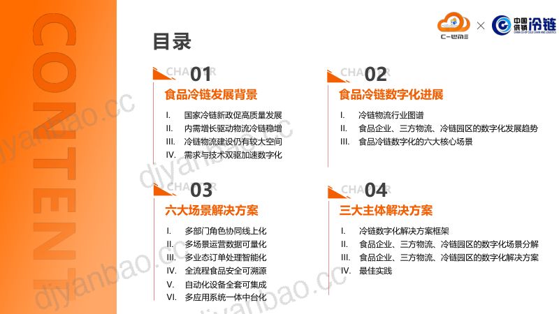 C-WMS中冷链2024食品冷链行业物流与供应链数字化转型白皮书 第3页