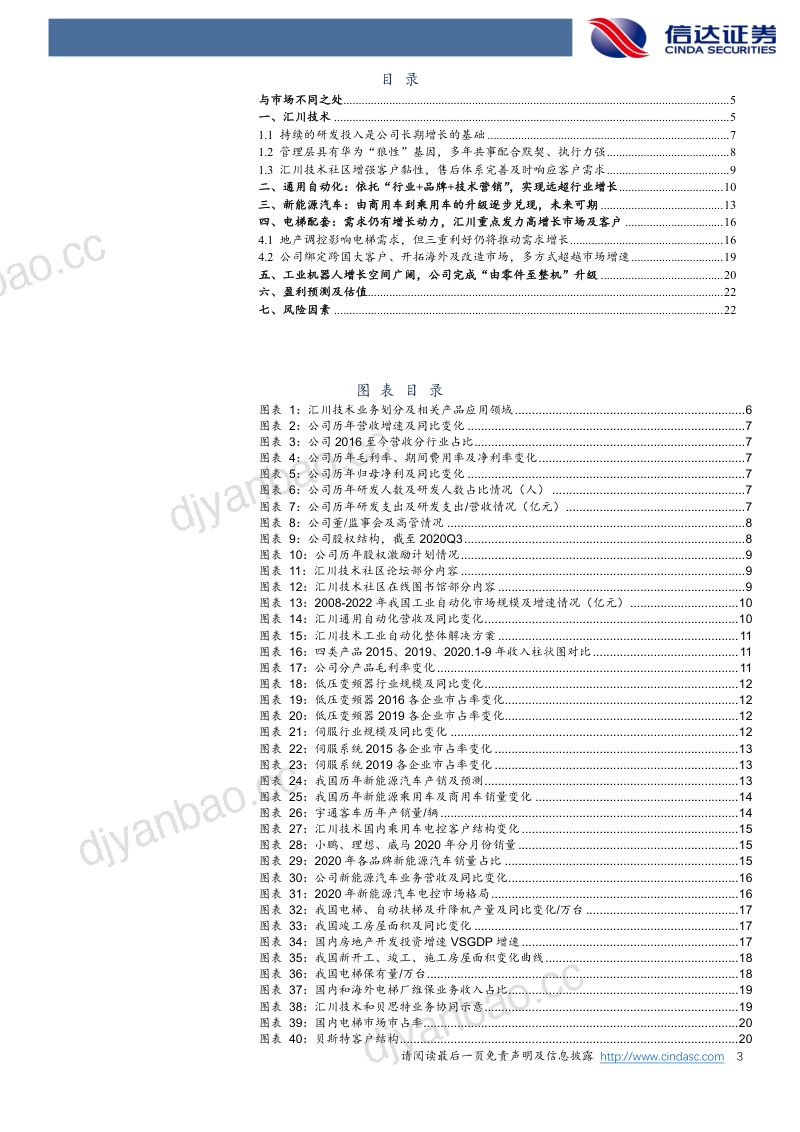 公司研究汇川技术-工控龙头厚积薄发中国制造表率- 第3页