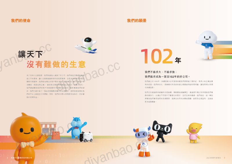 中文-阿里巴巴2023年年度报告 第3页