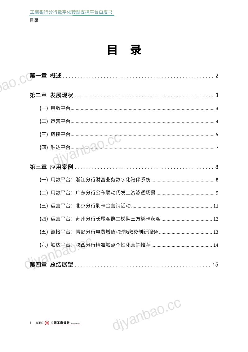 中国商银软件开发中2024工商银行分行数字化转型支撑平台白皮书 第3页