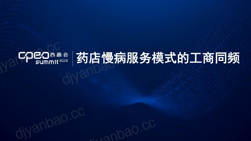 2019年药店慢病服务模式升级的工商同频 第2页