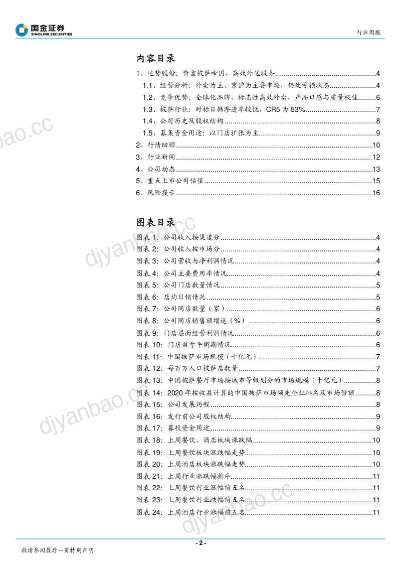 社会服务业行业达势股份背靠披萨帝国高效外送服务- 第2页
