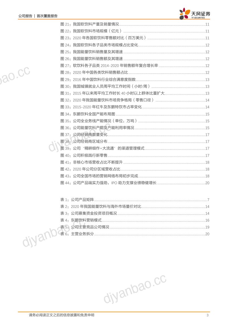 公司研究东鹏饮料-精准卡位功能饮料赛道上市为全国化腾飞插上翅膀- 第3页