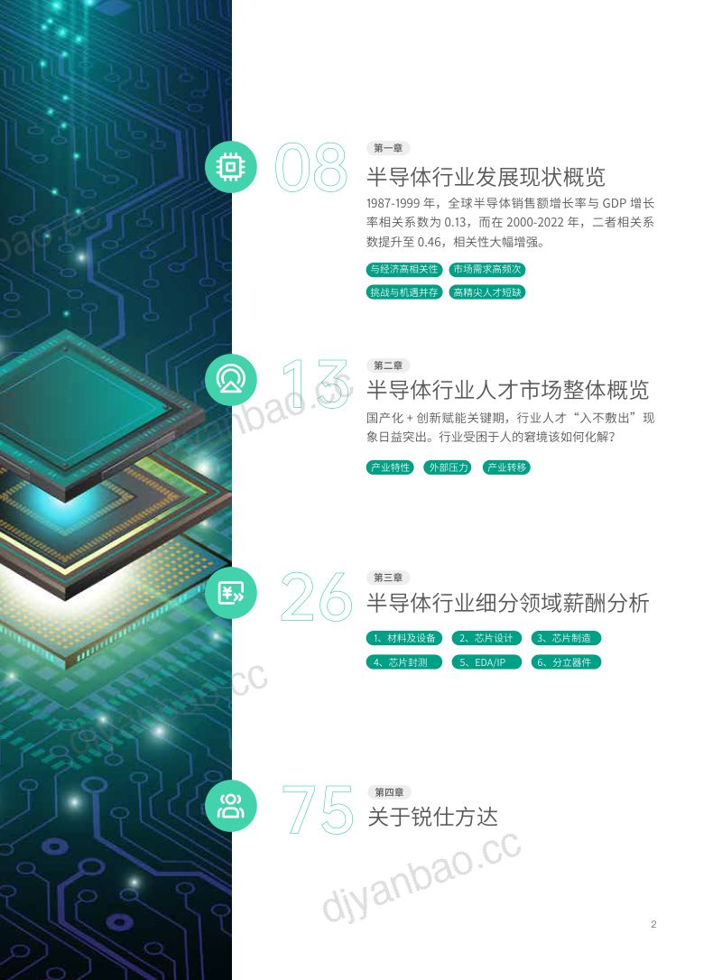 锐仕方达:2024年半导体行业薪酬报告(79页) 第2页