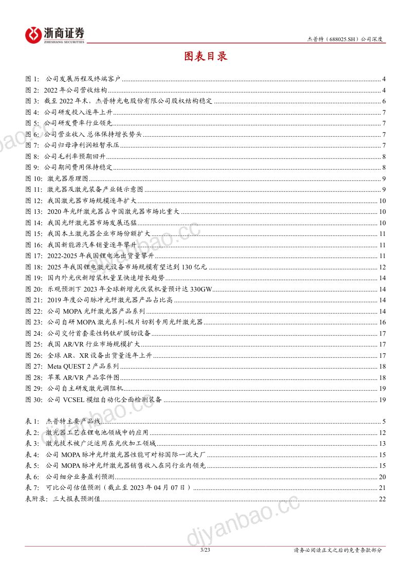 杰普特-公司深度报告MOPA激光器龙头锂电光学检测设备打开增长空间- 第3页