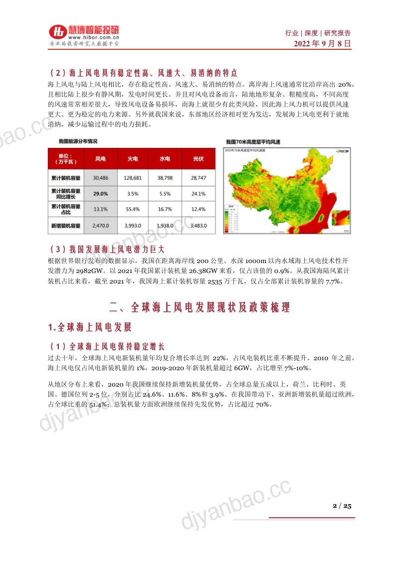 海上风电行业深度市场分析产业链及相关公司深度梳理- 第2页
