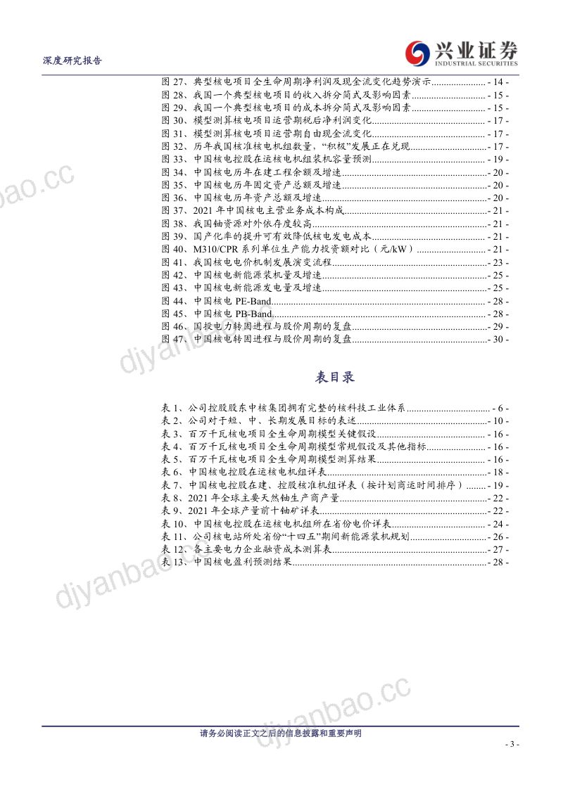中国核电-公司研究报告-国家名片类债标杆- 第3页