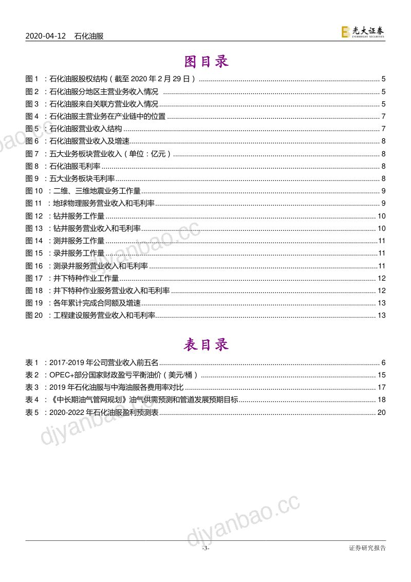 公司研究石化油服-动态报告业务布局油服全产业链降本增效利润空间广阔- 第3页