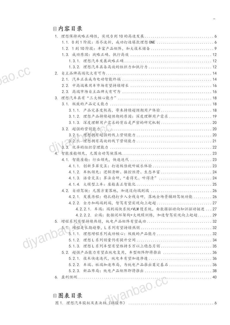 2024理想汽车市场空间核心竞争力及公司产品矩阵分析报告 第2页