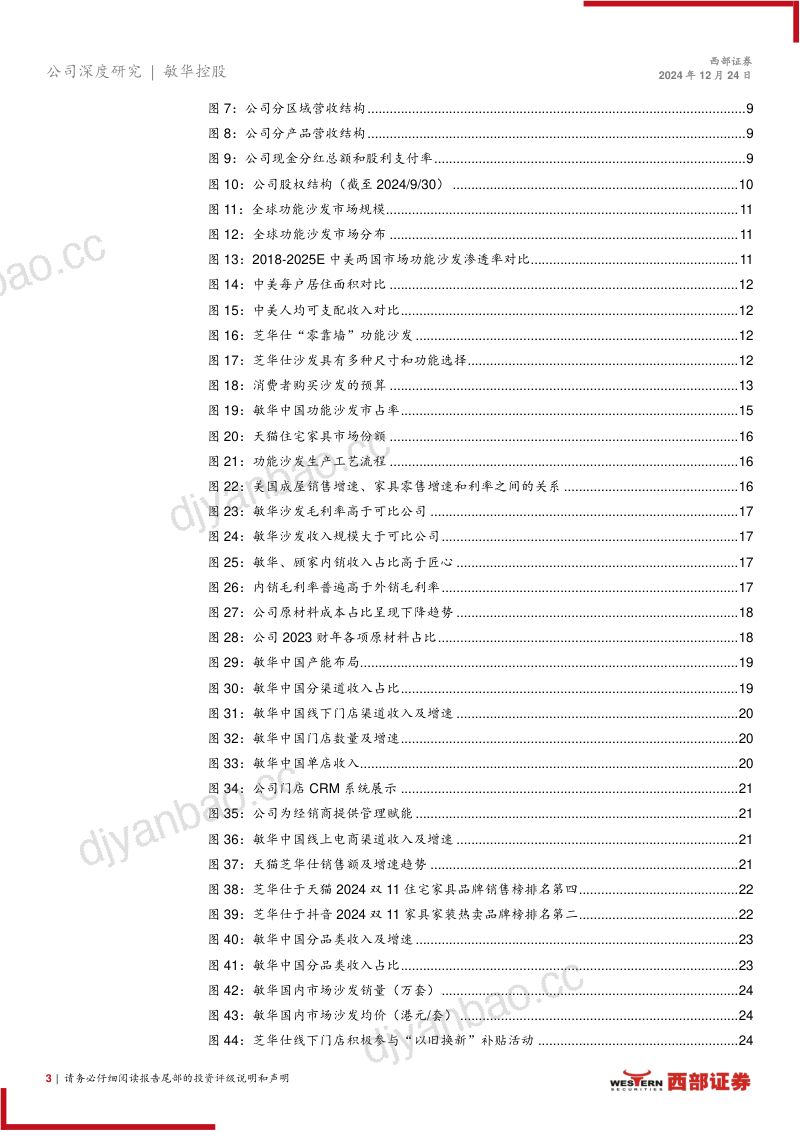 敏华控股(1999.HK)公司深度报告:功能沙发龙头,厚积薄发,拐点已现 第3页