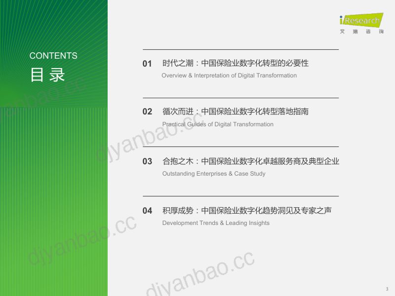 艾瑞咨询2023年中国保险业数字化转型研究报告 第3页