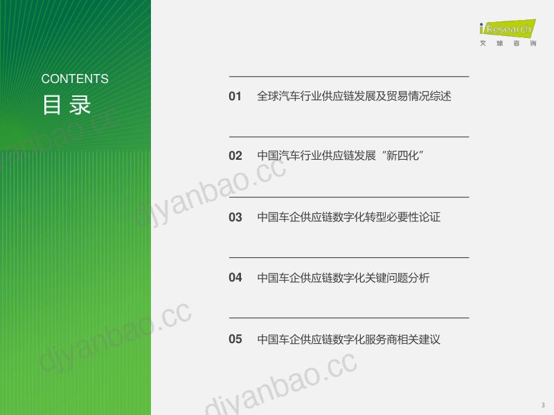 艾瑞咨询2024年中国车企数字化转型趋势系列报告之供应链数字化篇 第3页