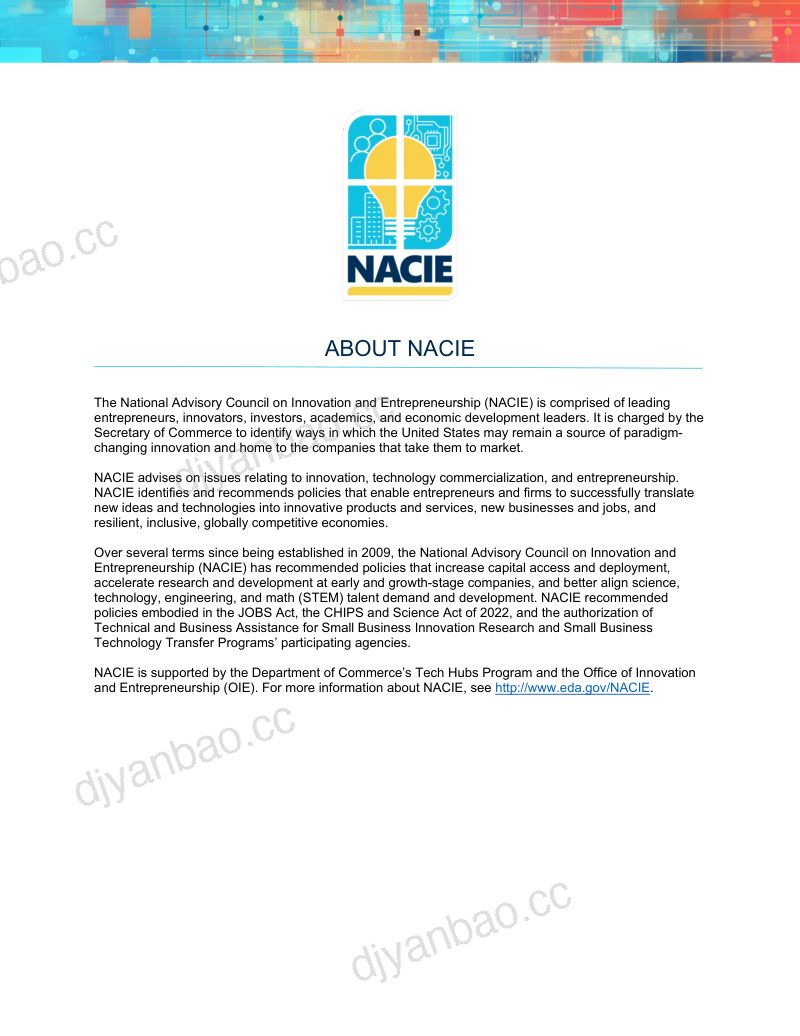 NACIE2024通过创业提高竞争力美国创新战略研究报告英文版 第2页