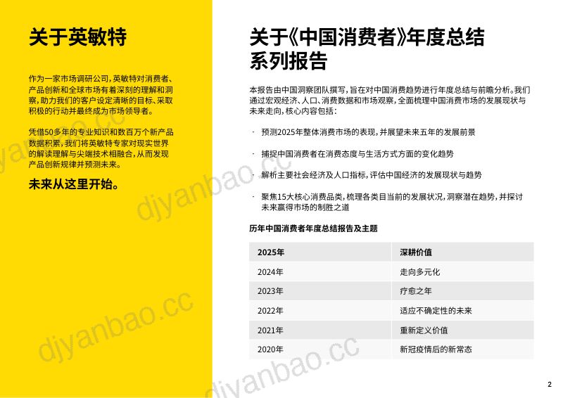 英敏特2025中国消费者深耕价值报告 第2页