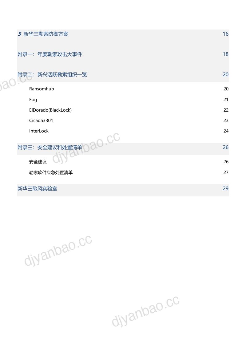 新华三2024年勒索软件攻击态势报告 第3页
