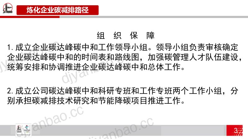 炼化企业碳减排路径及实践 第3页