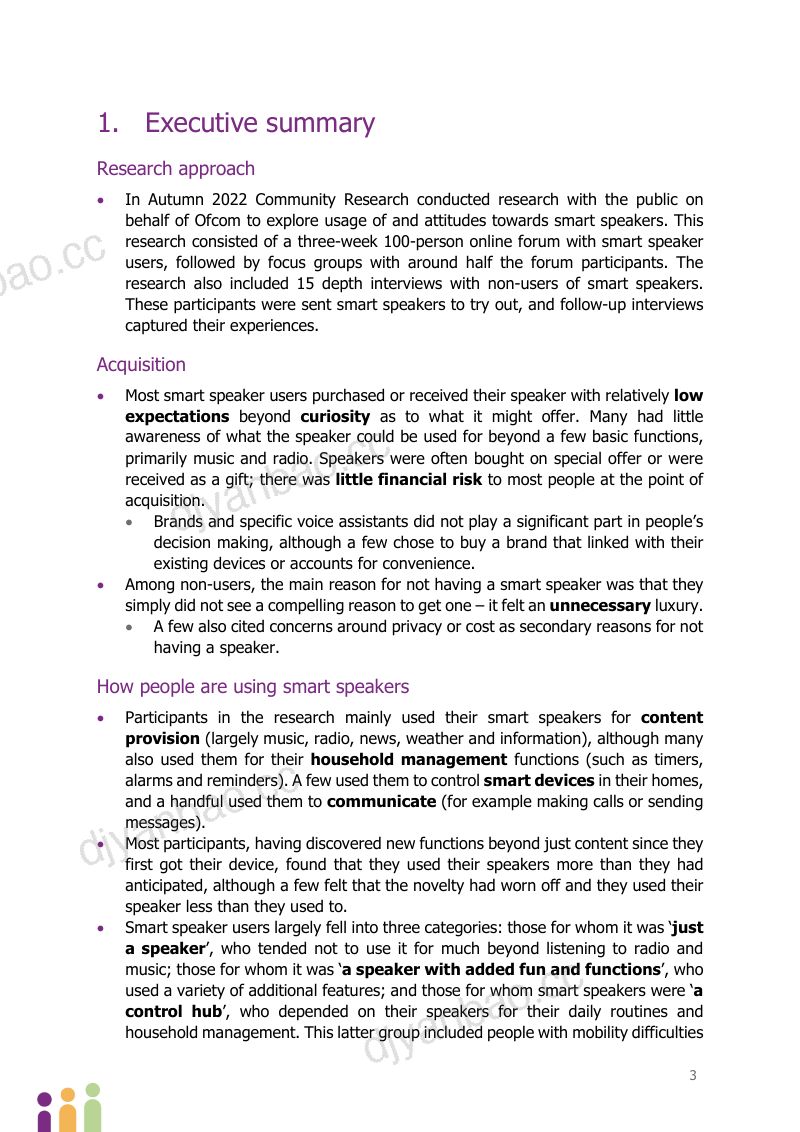 CommunityResearch2022年智能音箱报告英文版 第3页