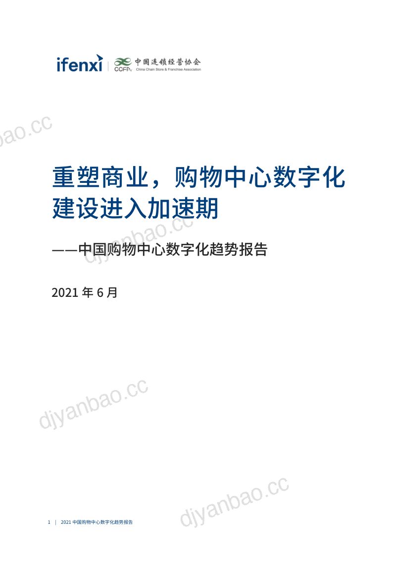 爱分析2021中国购物中心数字化趋势报告 第2页
