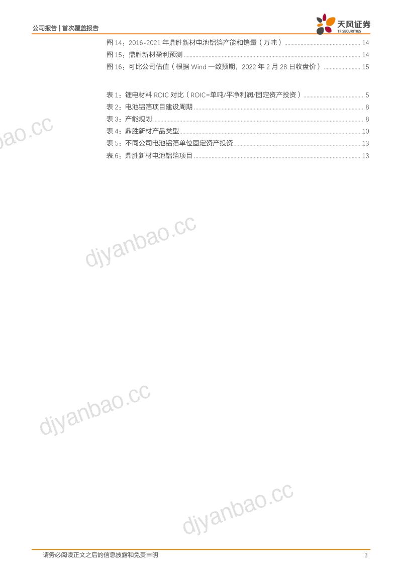 鼎胜新材-锂电铝箔龙头量利齐增可期-220303（16页） 第3页
