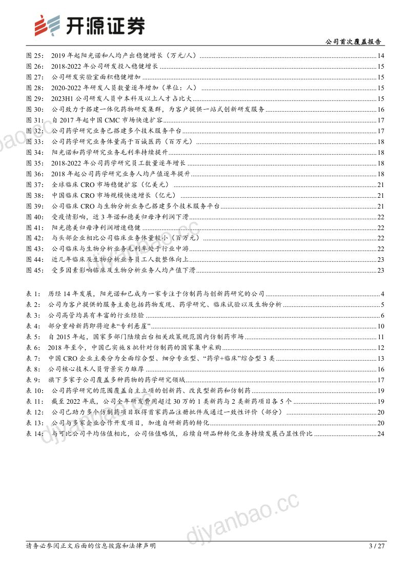 立足仿制药CRO，自研新药转化加速业务转型 第3页